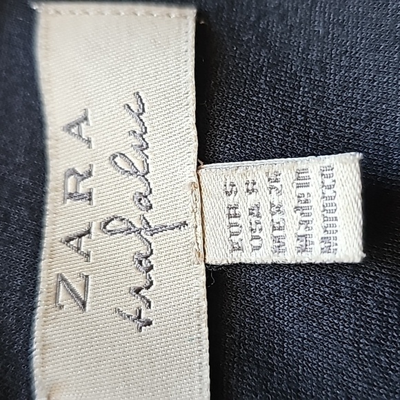Zara Trafaluc Black Mini Dress | Sz S - Picture 3 of 3